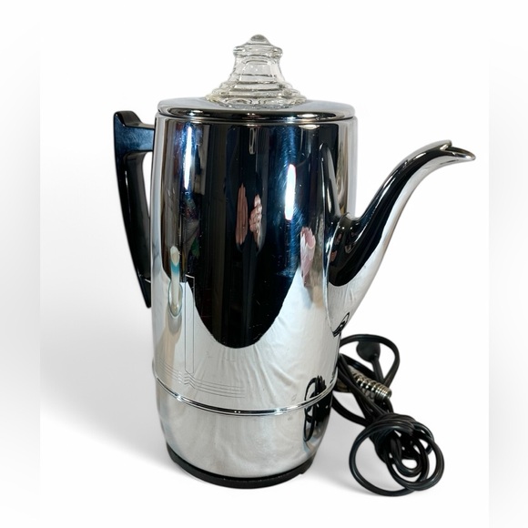 CORONA-Universal Appliance Electric Coffee-Maker-Percolator Vintage 50-60s